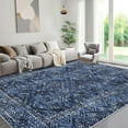 thumbnail image 1 of Haperlare Modern Geometric Area Rugs for Living Room Machine Washable Ultra-Thin Soft Bedroom Rugs Blue Big Carpet,10'x13', 1 of 7