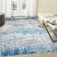 thumbnail image 1 of Haperlare Modern Rugs for Living Room Abstract Washable Area Rugs Non Shedding Low Pile Soft Rugs for Bedroom Grey Blue Oil Painting Throw Carpet,8'x10', 1 of 7