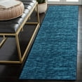 thumbnail image 1 of Haperlare Modern Textured Rugs Solid Blue Runner Rugs for Hallway Washable Non Slip Runner Rugs for Entryway Laundry,2'x8', 1 of 7
