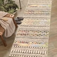 thumbnail image 1 of Haperlare Runner Rugs Washable Oriental Geometric Rug Runner Rugs for Hallway Entryway Ethnic Laundry Soft Runner Rug,Brown,2'x6', 1 of 7