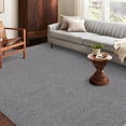 thumbnail image 1 of Haperlare Textured Modern Area Rugs for Living Room Washable Stain-Resistant Rugs for Kitchen Dining Room,Neutral Grey,8'x10', 1 of 7