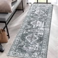 thumbnail image 1 of Haperlare Vintage Runner Rugs for Hallway,Machine Washable Non Slip Entryway Rugs,Grey Rugs for Laundry Kitchen,2'x6' Indoor Floor Mat, 1 of 7