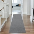 thumbnail image 1 of Haperlare Washable Textured Runner Rugs for Hallway Modern Low Pile Entryway Rugs for Laundry,Neutral Grey Indoor Floor Runner Rug,2'x6', 1 of 7