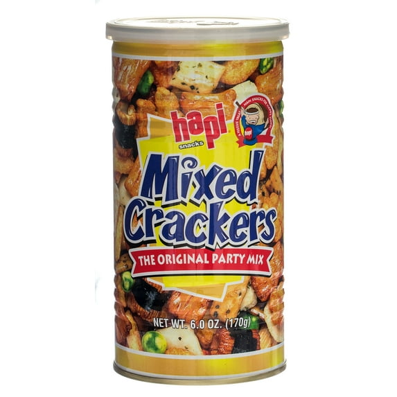 Hapi Mixed CM31 Crackers, 6-Ounce Tins (Pack of 4)