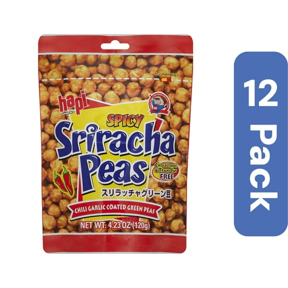 Hapi Snack Pea Green Chili 4.23 oz (Pack Of 12)