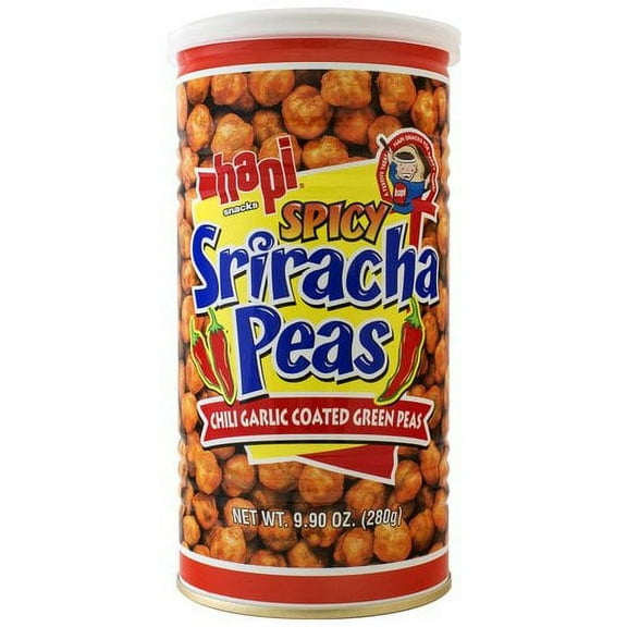 Hapi Snack Pea Sriracha Spicy,9.9Oz (Pack Of 12)