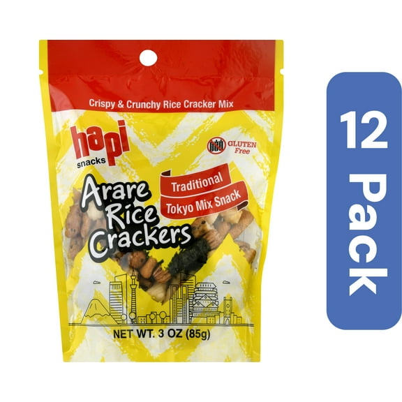 Hapi Traditional Tokyo Mix Snack 3 oz (Pack Of 12)