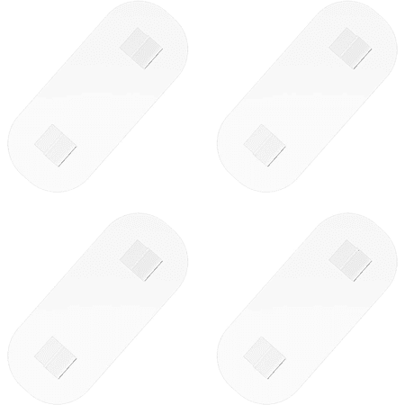 LEFEE multi-purpose sticky hooks, nail-free self-adhesive non-marking wall sticky hooks for hanging from household hooks in the bathroom kitchen(set of 4)