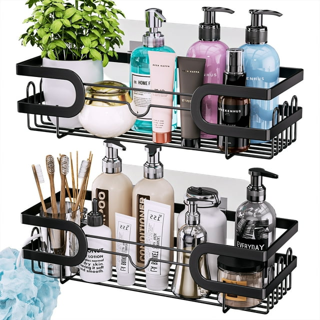 HapiRm Shower Caddy, Bathroom Organiser Stainless Steel with 12 Hooks