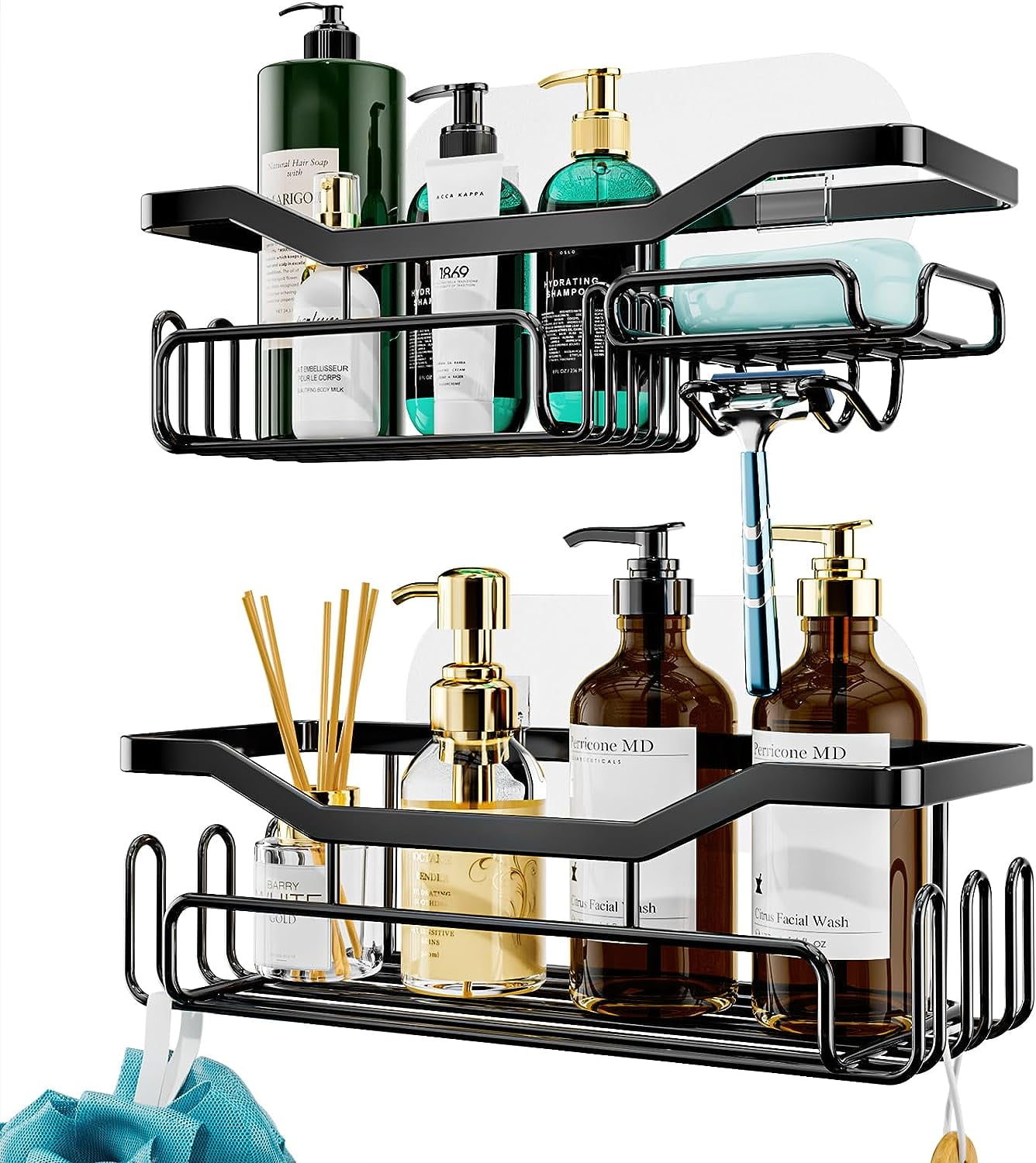 https://i5.walmartimages.com/seo/HapiRm-Shower-Caddy-Shelf-with-11-Hooks-Shower-Rack-for-Hanging-Razor-Soap-and-Shower-Gel-No-Drilling-Bathroom-Shelf-with-3-Adhesive-Hooks-Black_23450f62-aa20-43c7-9619-6b78b2573cbd.03a2d8adf1ec84910a469074418d9787.jpeg