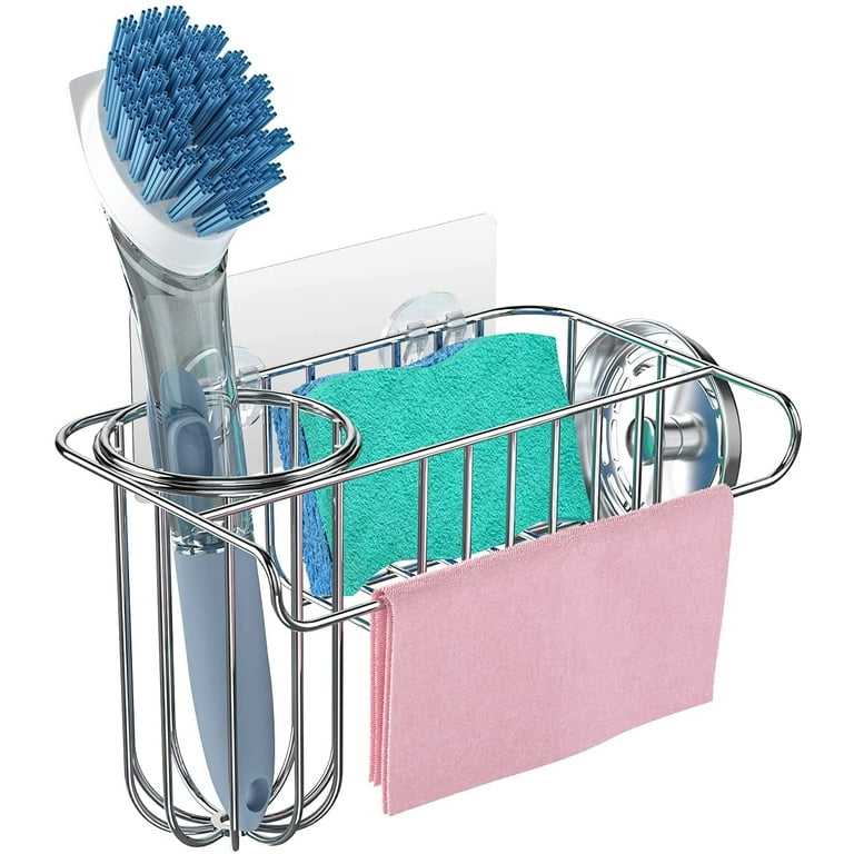 Magnetic Sink Holder Sponge Holder Dish wand Holder Brushes Holder