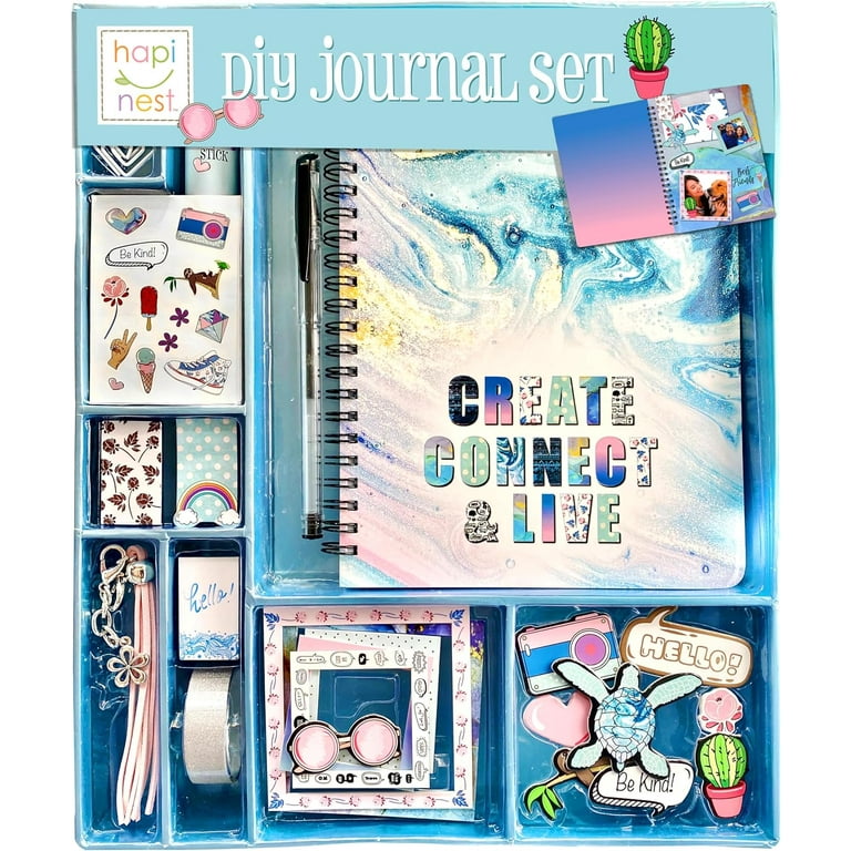 ANERZA DIY Journal Set for Girls Gifts Ages 6 7 8 9 Guinea