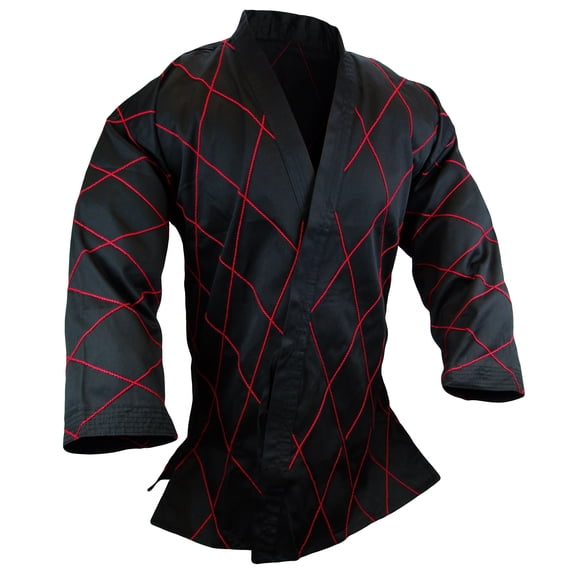 Hapkido Jacket ONLY, Martial Arts Medium Weight Diamond Stitching Top Only Uniform Gi