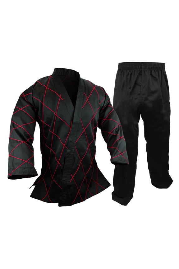 Hapkido Uniforms Set, Martial Arts Medium Weight, Diamond Stitch Uniform Gi