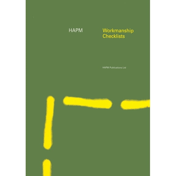 Hapm Workmanship Checklists, (Paperback)
