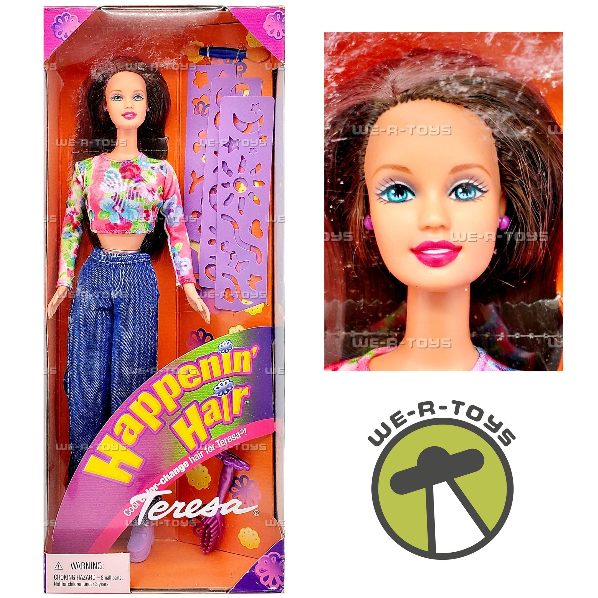 Happenin' Hair Teresa Doll 2000 Mattel 29074 - Walmart.com