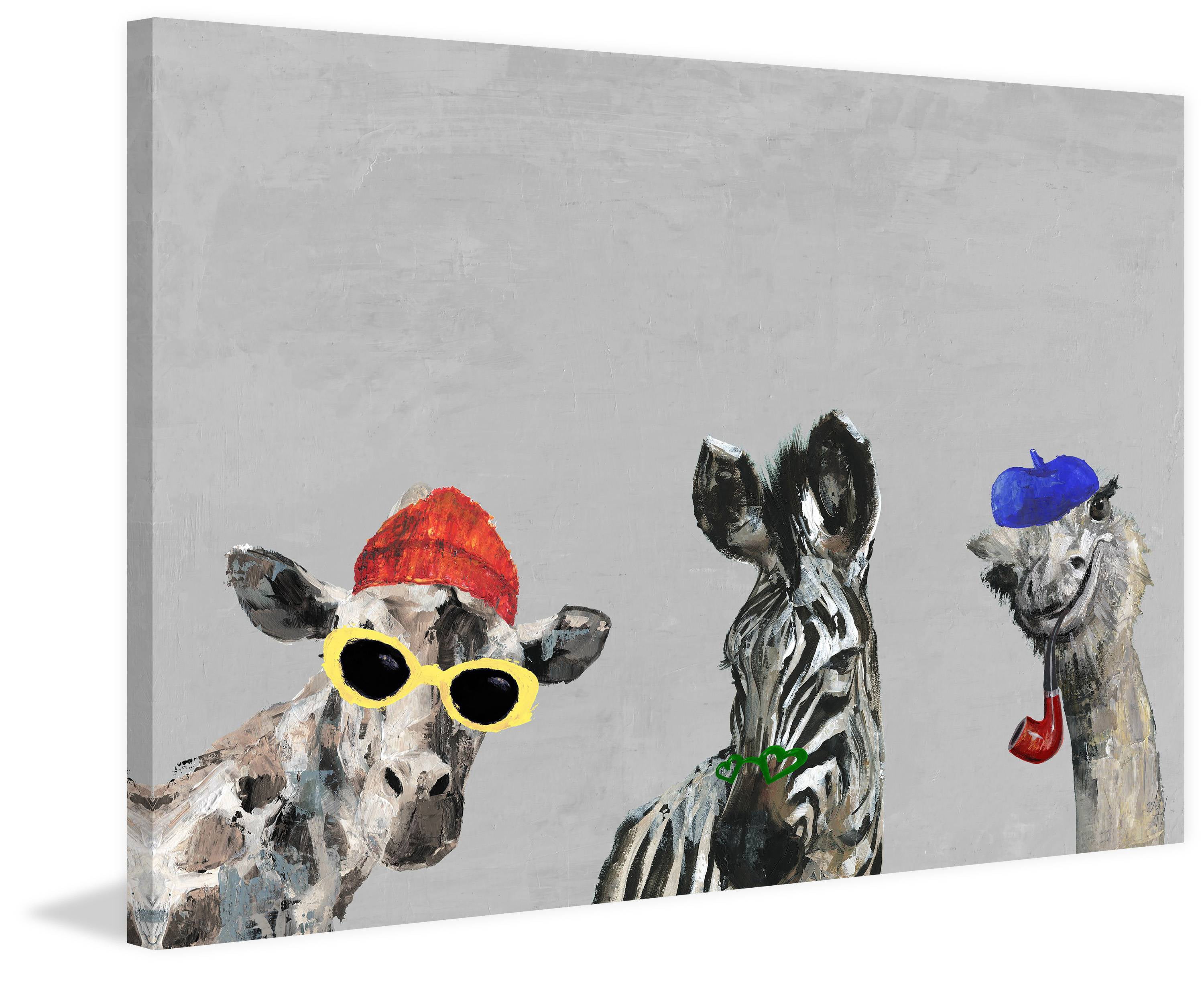 Happening Bunch IV Painting Print on Wrapped Canvas