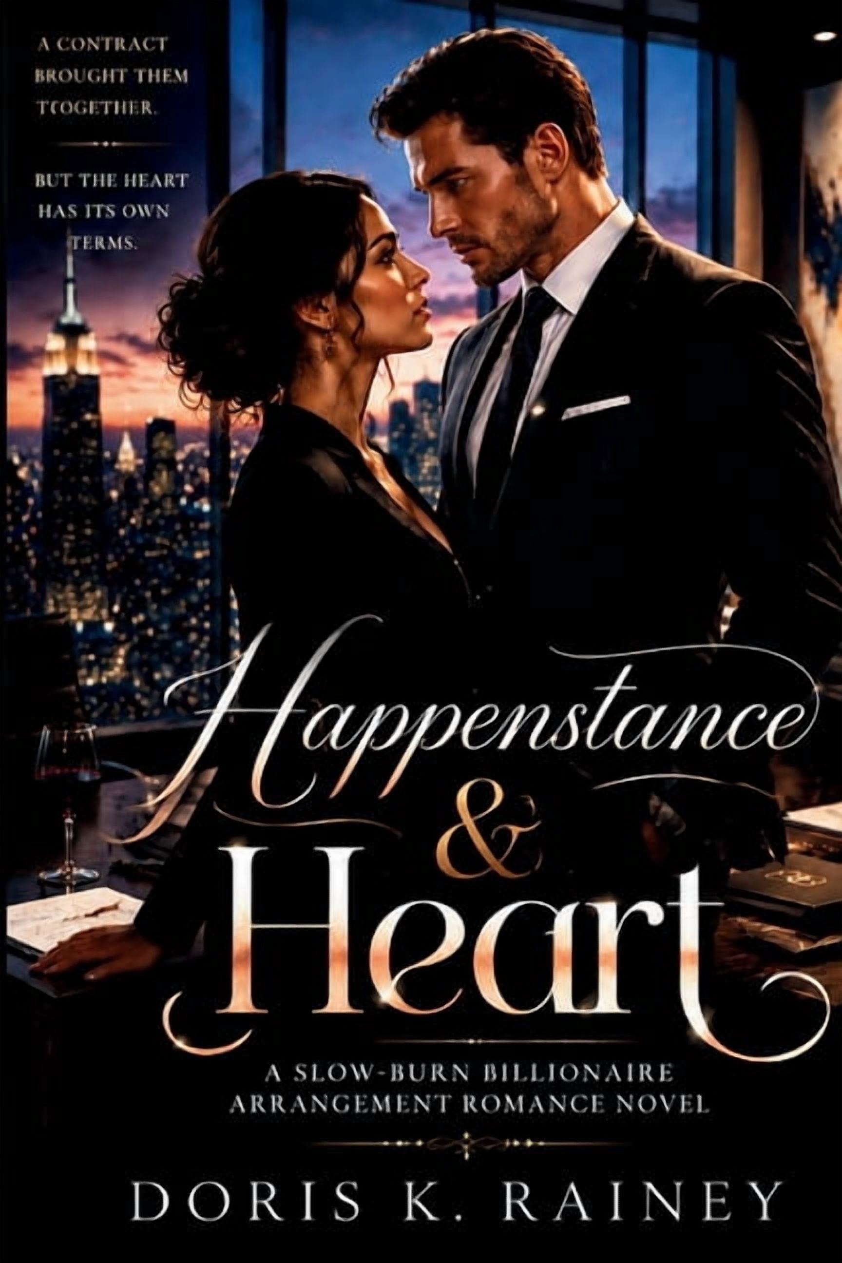 Happenstance & Heart: A SlowBurn Billionaire Arrangement Romance Novel, (Paperback)
