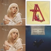 Happier Than Ever X 2LP & Happier Than Ever 2LP/Recycled Vinyl/Rainbow Foil Jacket Rsd & Hit Me Hard & Soft Recycled Black LP Vinyl & Billie Eilish - Dont Smile At Me Black LP Vinyl