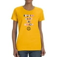 thumbnail image 1 of Happier Times Are Coming Women T-Shirt, Female x-Large, 1 of 4