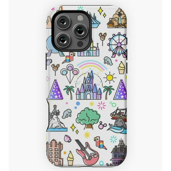 Happiest Place on Earth Collection GA3726 Phone Case for iPhone 11 to 17 Pro Max