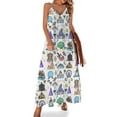 thumbnail image 1 of Happiest Place on Earth Collection Sleeveless Dress Women's Evening Dress Womans Clothing, 1 of 9
