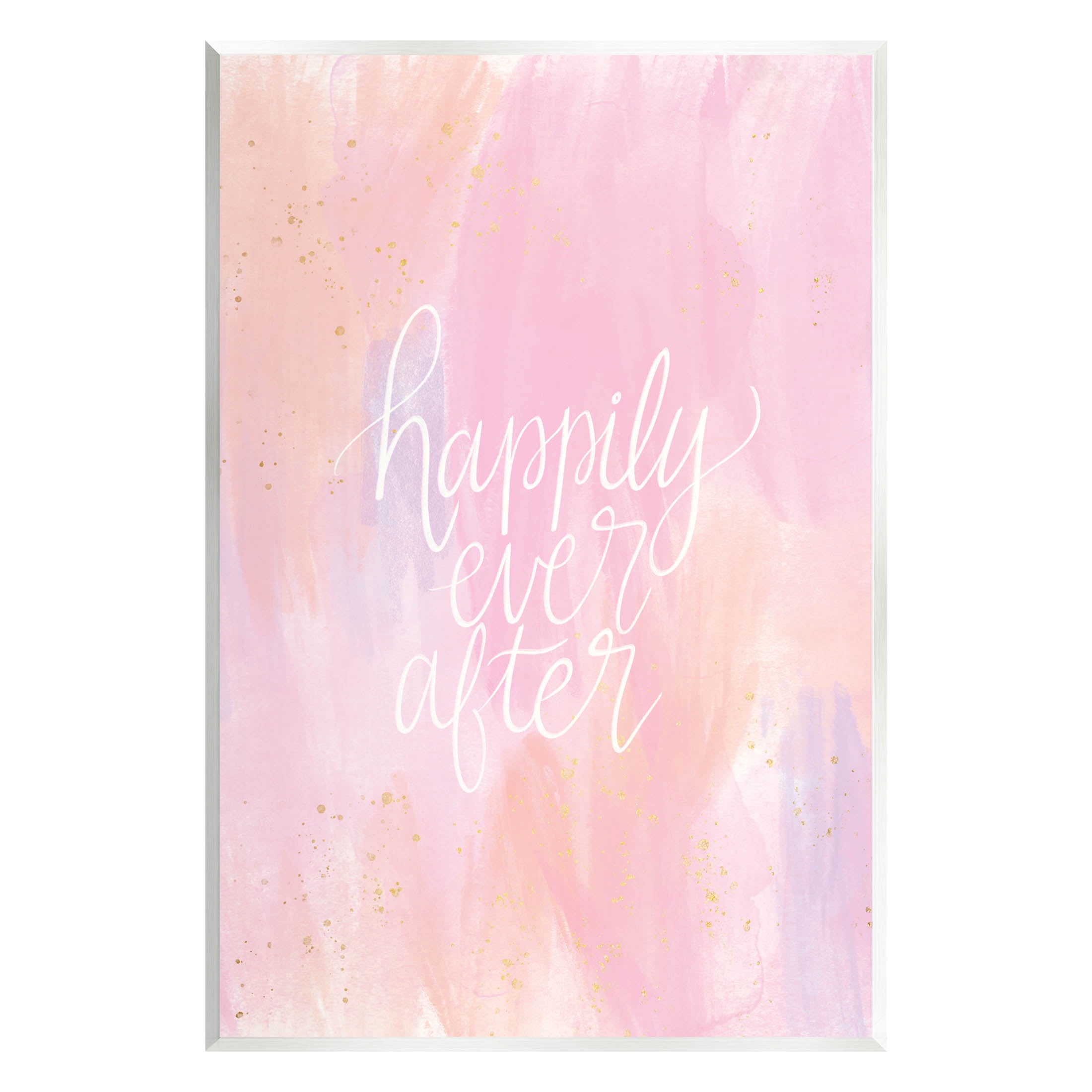 Happily Ever After Pastel Romance Inspirational Graphic Art Unframed Art Print Wall Art