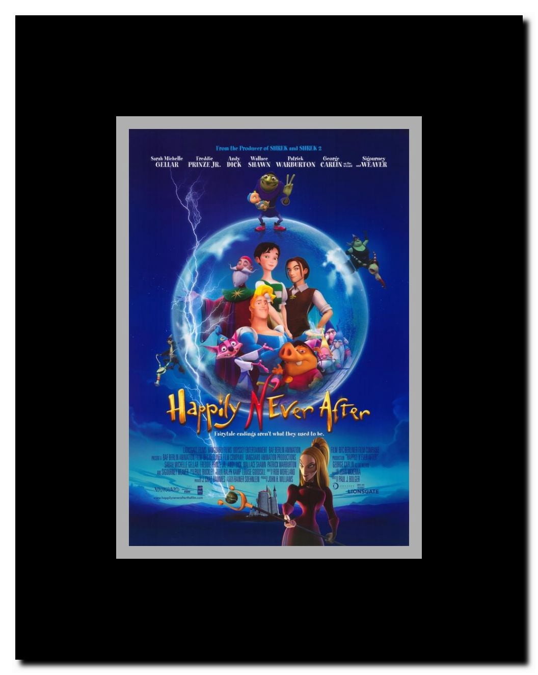 Happily N'Ever After Framed Movie Poster