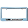 thumbnail image 1 of Happiness Best Face Lift License Plate Frame, 1 of 1