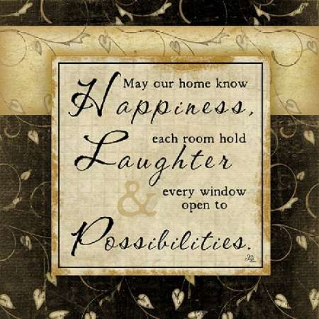 Happiness Canvas Art - Jennifer Pugh (24 x 24)