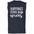 thumbnail image 1 of Happiness Comes In Waves Adult Sleeveless Tee, 1 of 3
