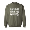 thumbnail image 1 of Happiness Comes In Waves Crewneck Sweatshirt, 1 of 3