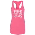 thumbnail image 1 of Happiness Comes In Waves Racerback Tank, 1 of 2