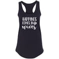 thumbnail image 1 of Happiness Comes In Waves Racerback Tank, 1 of 2