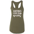 thumbnail image 1 of Happiness Comes In Waves Racerback Tank, 1 of 3
