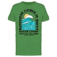 thumbnail image 1 of Happiness, Comes In Waves Tee Men's -Image by Shutterstock, 1 of 2