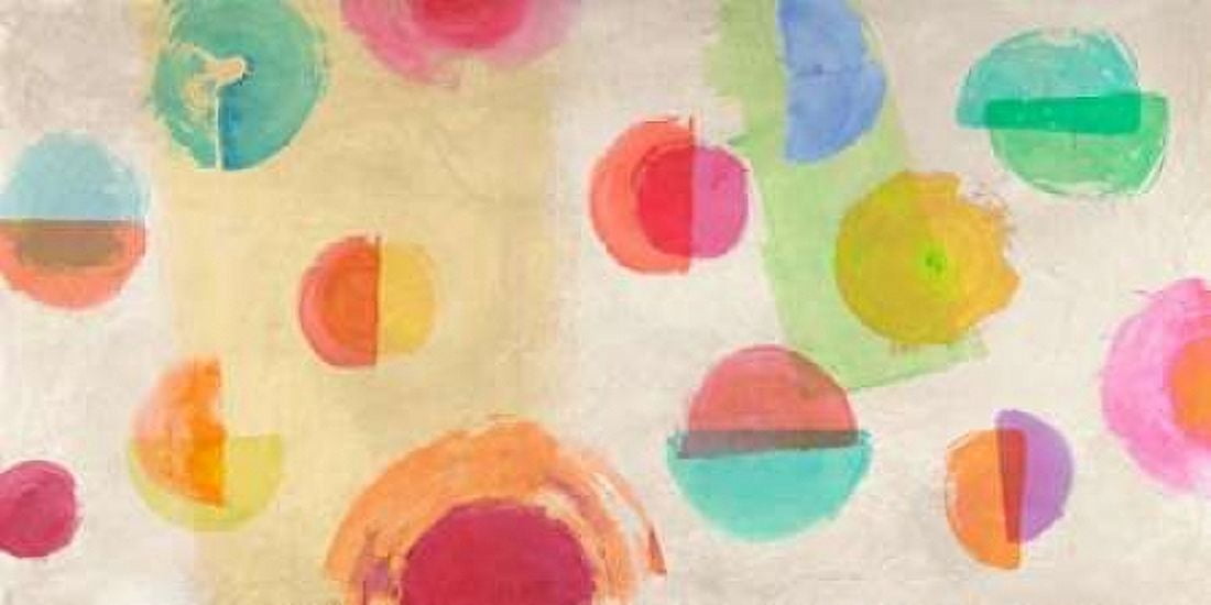 Happiness Happening Canvas Art - Sandro Nava (10 x 20)