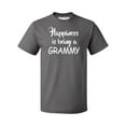 thumbnail image 1 of Happiness Is Being A Grammy Men's T-shirt, 2XL, Charcoal, 1 of 2