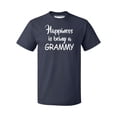 thumbnail image 1 of Happiness Is Being A Grammy Men's T-shirt, 2XL, Navy, 1 of 2