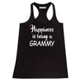 thumbnail image 1 of Happiness Is Being A Grammy Women's Tank Top, M, Black, 1 of 2