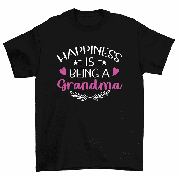 Happiness Is Being A Grandma T-Shirt Women Unisex