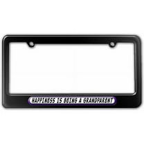Happiness Is Being A Grandparent License Plate Tag Frame, Multiple Colors