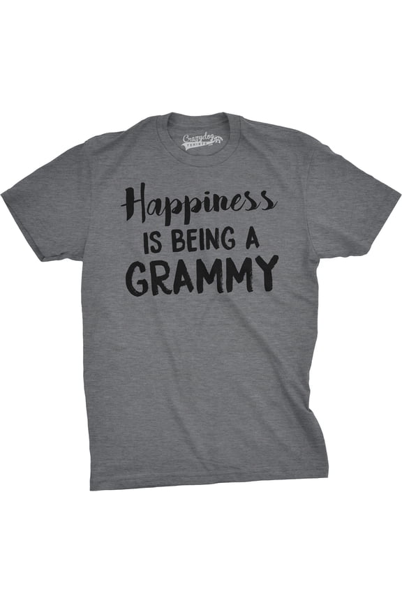 Happiness Is Being a Grammy Unisex Fit T shirts Gift Idea Funny Family T shirt Graphic Tees