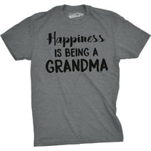 Happiness Is Being a Grandma Unisex Fit T shirts Gift Idea Funny Family T shirt Graphic Tees
