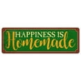 thumbnail image 1 of Happiness Is Homemade Metal Sign - 24 x 8 in., 1 of 1
