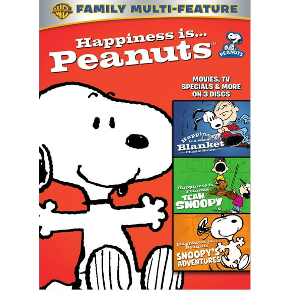 Happiness Is... Peanuts: 3 Pack Of Fun (DVD)