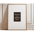 thumbnail image 1 of Happiness Wall Art Print Home Decor, Unframed Paper Poster 24x36in, 1 of 4