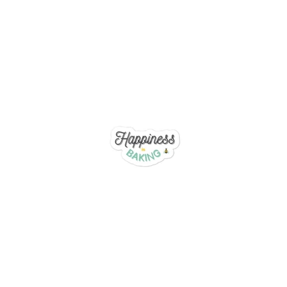 Happiness is Baking | Sticker