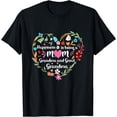 thumbnail image 1 of Happiness is Being a Mom Grandma and Great Grandma T-Shirt, 1 of 4