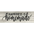 thumbnail image 1 of Happiness is Homemade Farmhouse Chic White Farmhouse Wood Sign Wall Décor Gift 8x24 Wood Sign B3-08240028177, 1 of 8